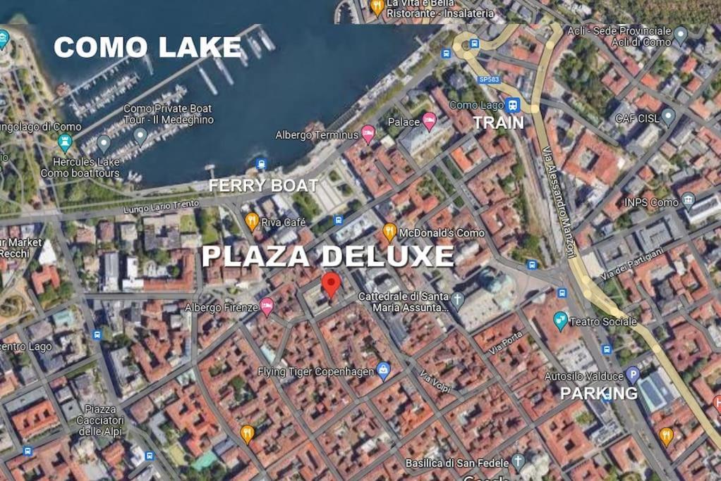 Plaza Deluxe Modern Center House - View Como Lake - Top Privacy ภายนอก รูปภาพ